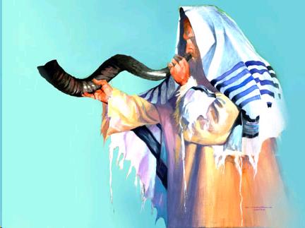 een grote stem, als van een bazuin? Opb.1:10